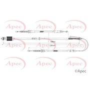 Apec Handbrake Cable Left Rear fits Opel Astra J 2009-2015 1.3 1.4 1.6 1.7 2.0