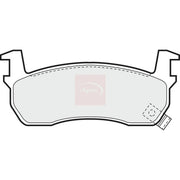 Apec Front Brake Pad Set fits Nissan Figaro 1991-1992 1.0