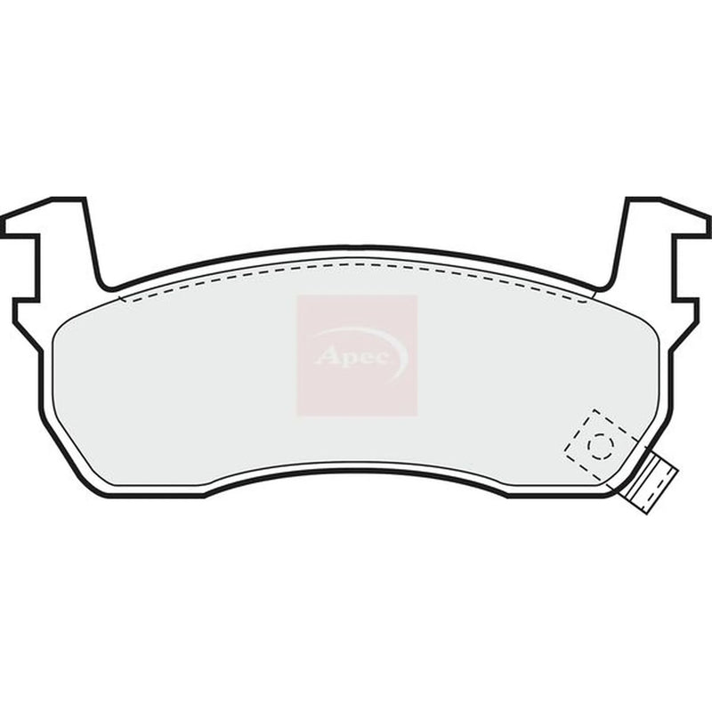 Apec Front Brake Pad Set PAD509