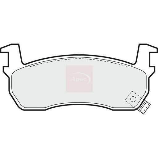 Apec Front Brake Pad Set PAD509