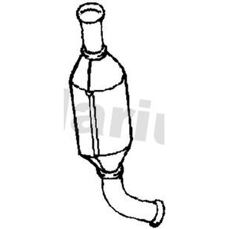 Klarius Catalyst Type Approved With Pipe Front fits Peugeot 206 2001-2009 1.4