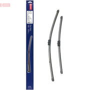 Denso Front & Rear Wiper Blade Set fits VW Golf V 2003-2009 1.4 1.6 1.9 2.0