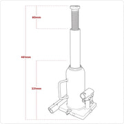 Viking Vking Bottle Jack 10 Tonne PBJ10S Viking - Dynamic Drive