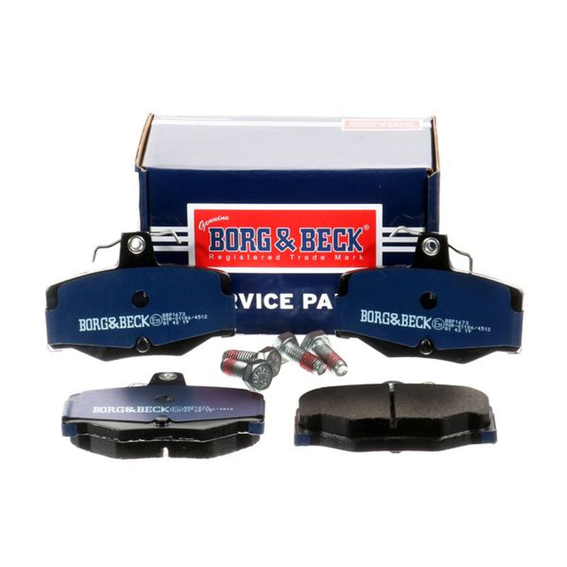 Borg & Beck Front & Rear Brake Discs & Pads fits Nissan Primera 1996-2002