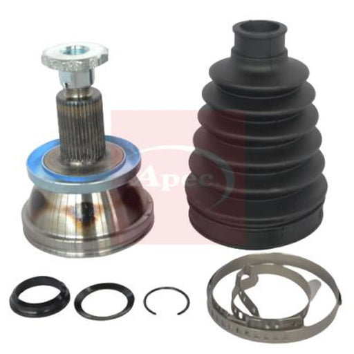 Apec CV Axle Shaft Assembly Wheel Side ACV1010