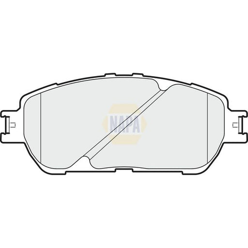 NAPA Front Brake Pad Set NBP1871