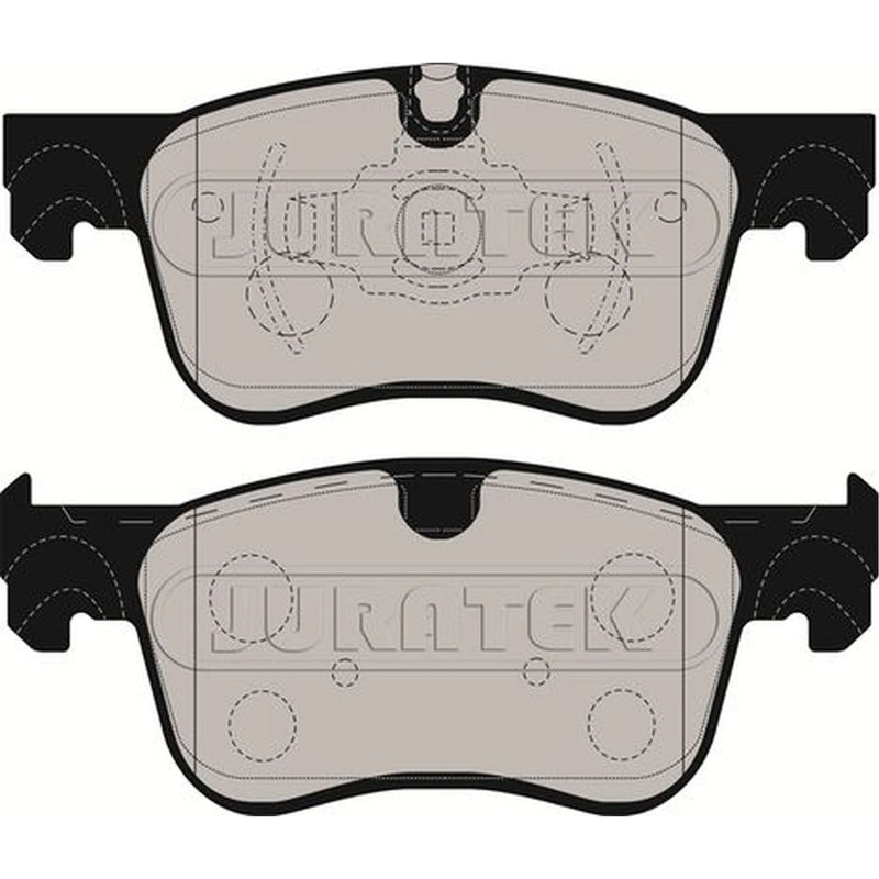Juratek Front Brake Pad Set fits Citroën Berlingo 2018-2019 1.2 1.5