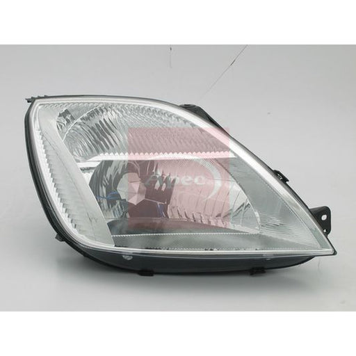 Apec Headlight Headlamp H4 Left fits Ford Fiesta V 2001-2010 1.25 1.3 1.4 1.6