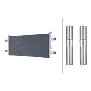 Hella Air Conditioning Condenser fits Mercedes-Benz Actros MP4 / MP5 2011 on