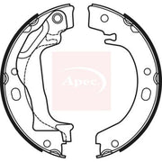 Apec Parking Brake Shoe Set fits Toyota Corolla 2000-2008 1.4 1.6 1.8 2.0