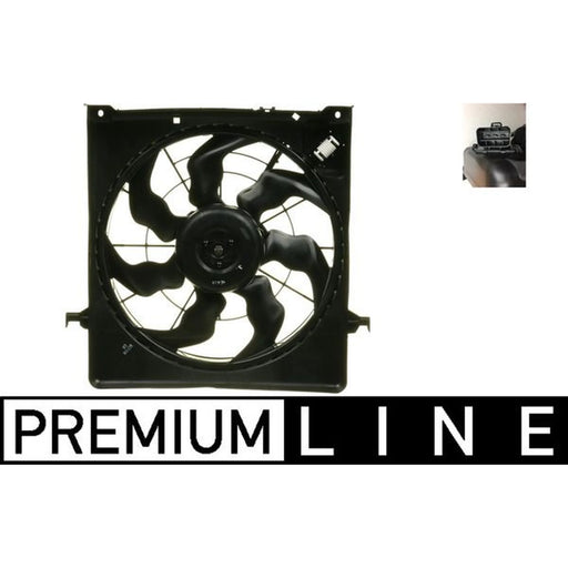 Mahle Engine Cooling Fan fits Hyundai I30 2007-2012 1.6 2.0