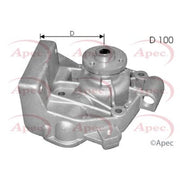 Apec Engine Cooling Water Pump fits Alfa Romeo Ar 6 1986-1989 2.4