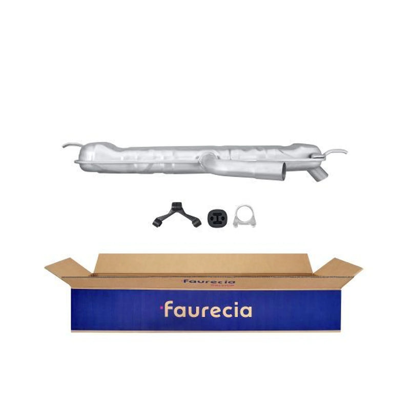 Hella End Silencer Rear fits VW Golf Plus V 2005-2013 1.4