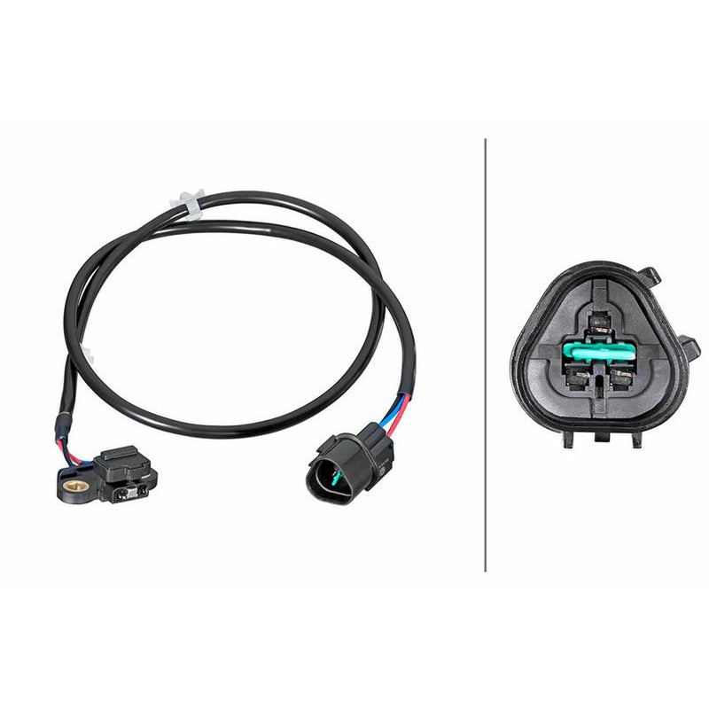 Hella Crankshaft Position Sensor fits Mitsubishi Shogun Canvas Top 2001-2006 3.0