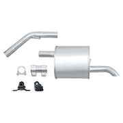 Hella End Silencer Rear fits Peugeot 2008 I 2013 on 1.4