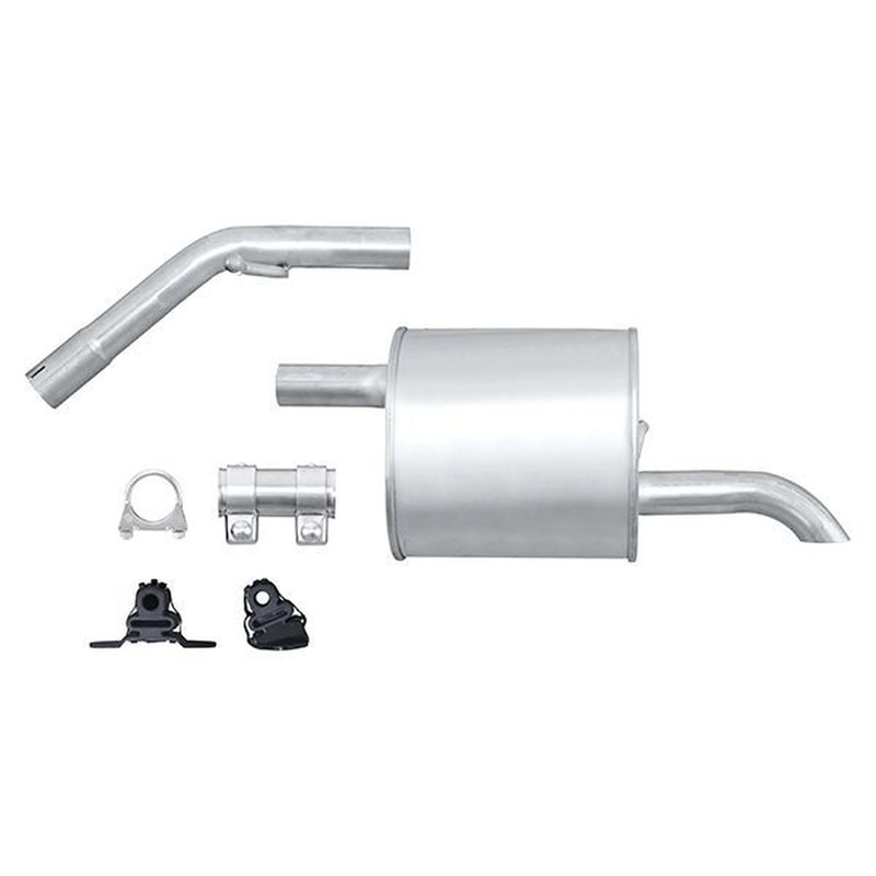 Hella End Silencer Rear fits Peugeot 2008 I 2013 on 1.4