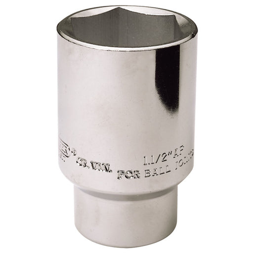 Draper Ball Joint Socket, 1/2" Sq. Dr., 38mm or 1.1/2" AF 26916 Draper - Dynamic Drive