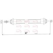 Apec Handbrake Cable Left Rear fits Smart City-Coupe 1998-2004