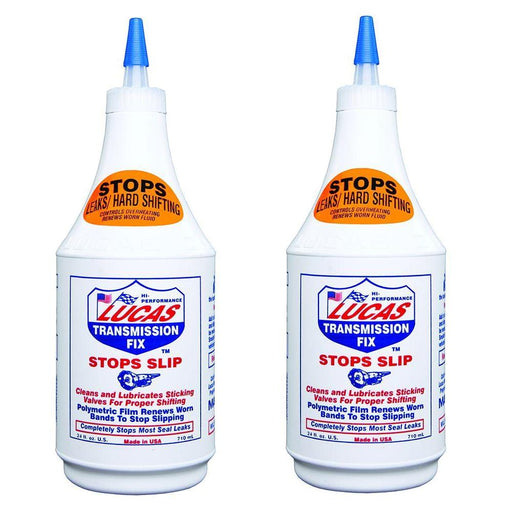 2 x Lucas Transmission Fix Stop Slip Gear Box Oil Treatment Stop Leak Additive Lucas  - Dynamic Drive