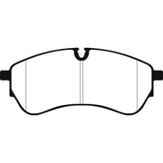 Abtex Front Brake Pad Set fits Man Tge 2017-2024 2.0