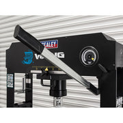 Viking Floor Type Air/Hydraulic Press with Sliding Ram and Foot Pedal 50 Tonne Viking - Dynamic Drive