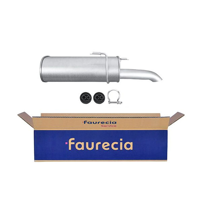 Hella End Silencer Rear fits Peugeot 406 1999-2004 2.0 2.2