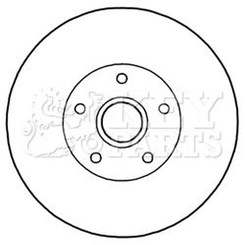 Key Parts Front & Rear Brake Discs & Pads fits Renault Megane III 2008-2015 2.0