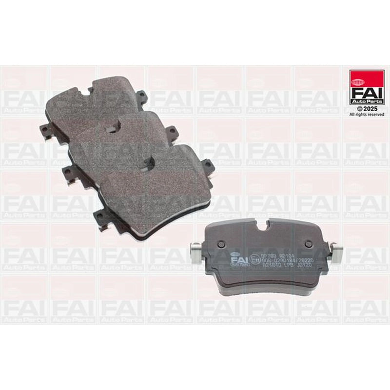 FAI Rear Brake Pad Set fits Jaguar F-Type 2012-2014 3.0