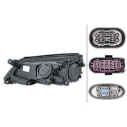 Hella Headlight Headlamp W5W Right fits VW Tiguan 2007-2018 1.4 2.0