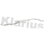 Klarius Box With Centre Pipe Centre fits Opel Corsa D 2009-2014 1.4