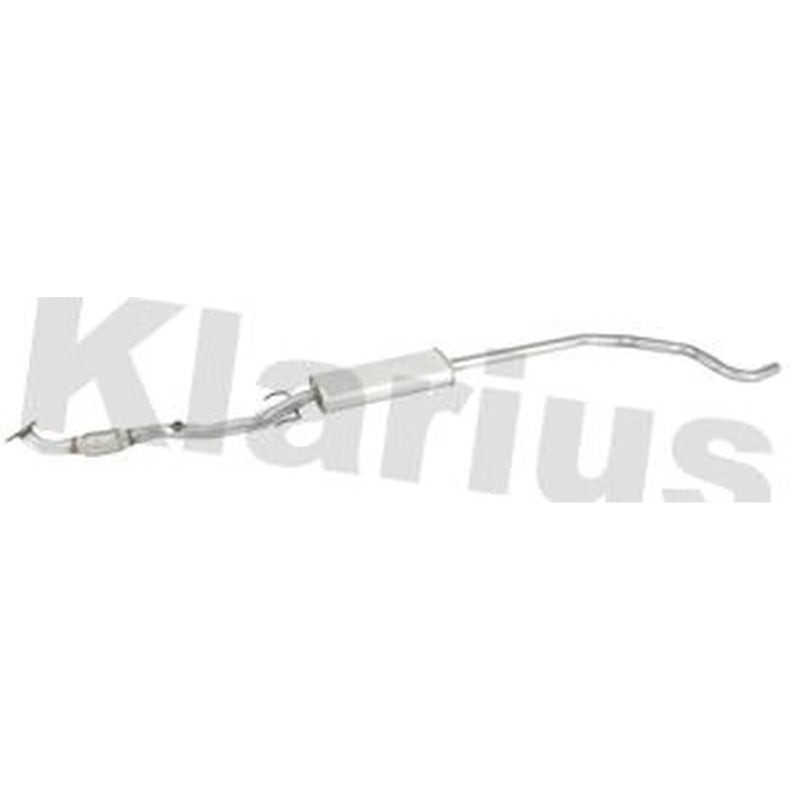 Klarius Box With Centre Pipe Centre fits Opel Corsa D 2009-2014 1.4