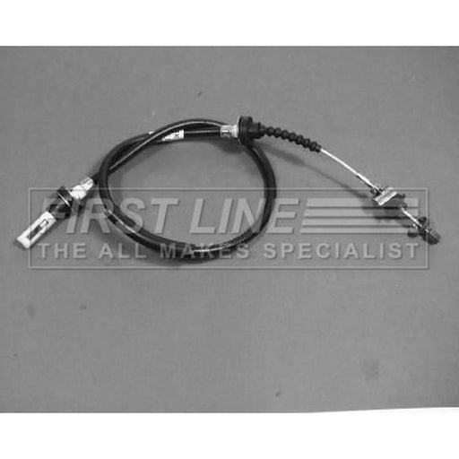 First Line Clutch Control Cable Pull fits VW Polo 1983-1994 1.0 1.3