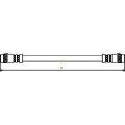 NAPA Brake Hydraulic Hose Line Rear Right fits Nissan Kubistar 2003-2009 1.2 1.5