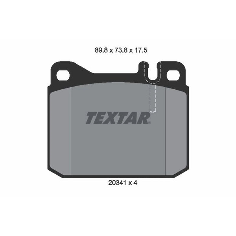 Textar Front Brake Pad Set 2034110