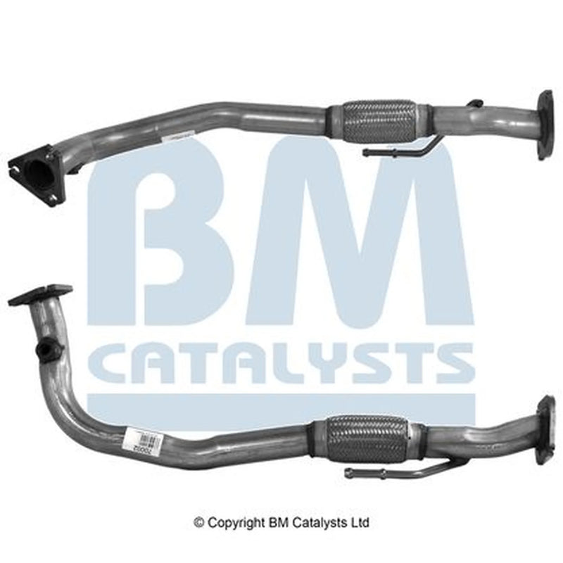 BM Catalysts Exhaust Pipe OD fits Fiat Punto 1993-2000 1.1