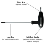 Teng Tools T Handle Ball Point TX Key TX45 Teng Tools - Dynamic Drive