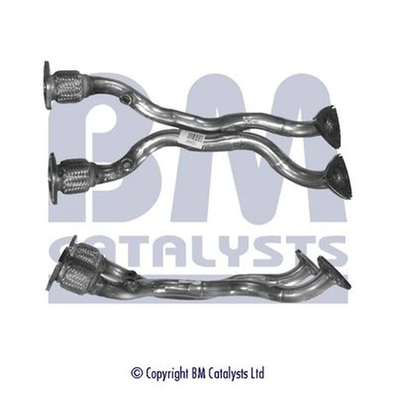 BM Catalysts Exhaust Pipe OD fits Audi Tt 2003-2010 3.2