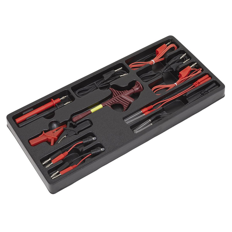Sealey Test Lead Set 15pc TA112 Sealey - Dynamic Drive