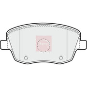 Apec Front Brake Pad Set fits Seat Cordoba 2002-2009 1.2 1.4 1.6 1.9 2.0