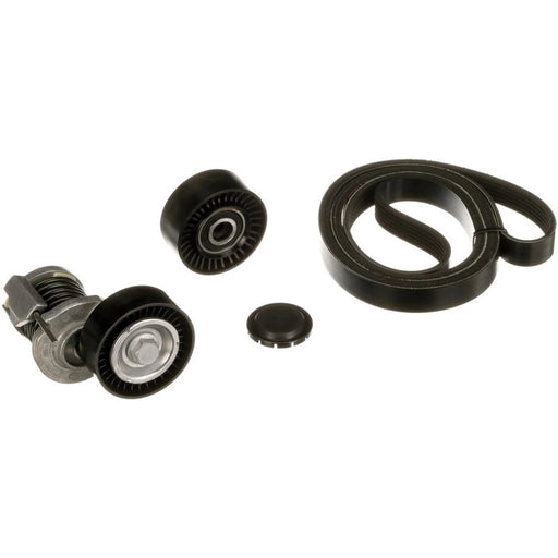 Gates V-Ribbed Belt Set fits Audi A4 Allroad B8 2009-2016 2.0