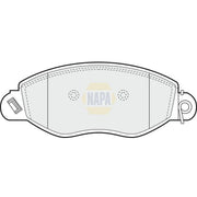 NAPA Front Brake Pad Set fits Ford Transit 2000-2006 2.0