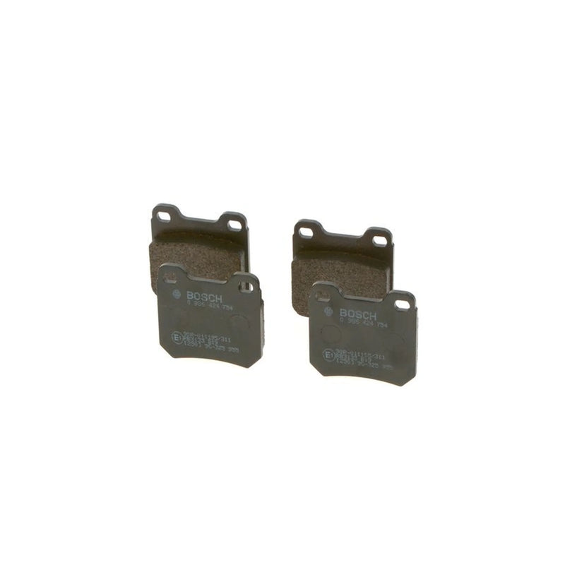 Bosch Front & Rear Pads fits Opel Senator B 1990-1993 2.5