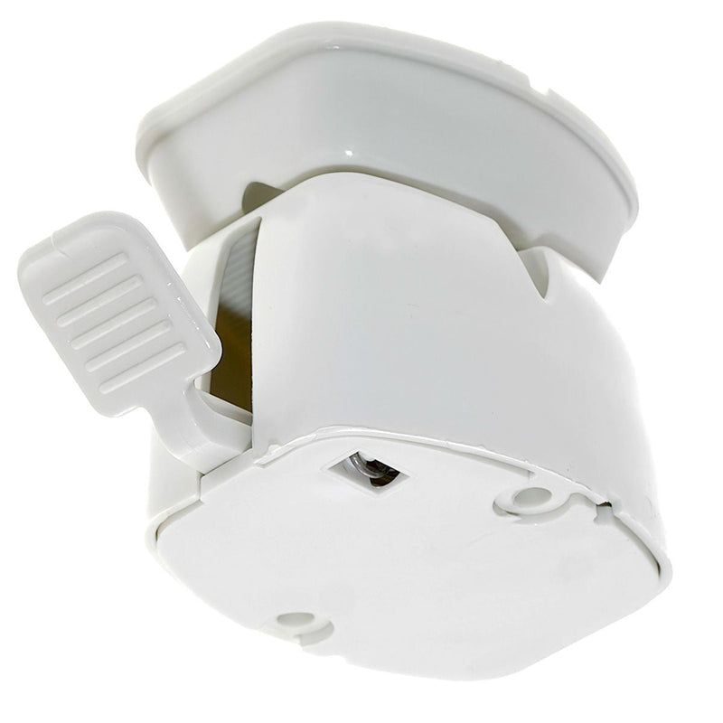 Lever Release Door Catch White for Caravan/Motorhomes Nova - Dynamic Drive