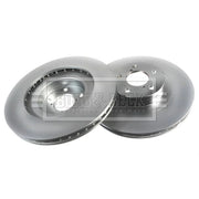 Borg & Beck Front & Rear Brake Discs & Pads fits Subaru Forester 2002-2005 2.0