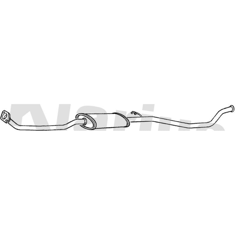 Klarius Box With Centre Pipe Centre fits Peugeot 306 2000-2001 1.6