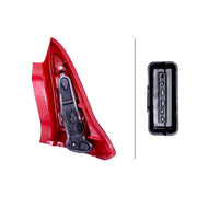 Hella Tail Light / Lamp PY21W Left fits Citroën C4 2004-2011 1.4 1.6 2.0