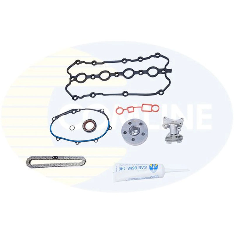 Comline Timing Chain Kit Set 42 Links fits Audi A1 2012 on 2.0