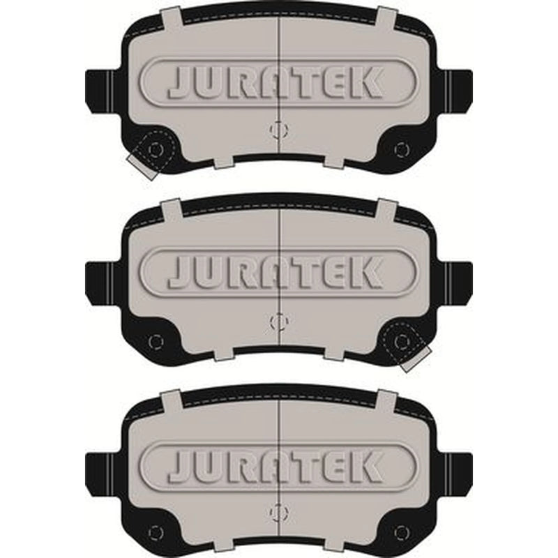 Juratek Rear Brake Pad Set fits Chrysler Grand Voyager V 2007-2008