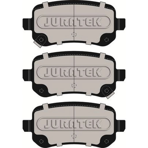 Juratek Rear Brake Pad Set fits Chrysler Grand Voyager V 2007-2008
