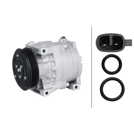 Hella Air Conditioning Compressor fits Fiat Punto 1999-2010 1.2 188.030 188.233